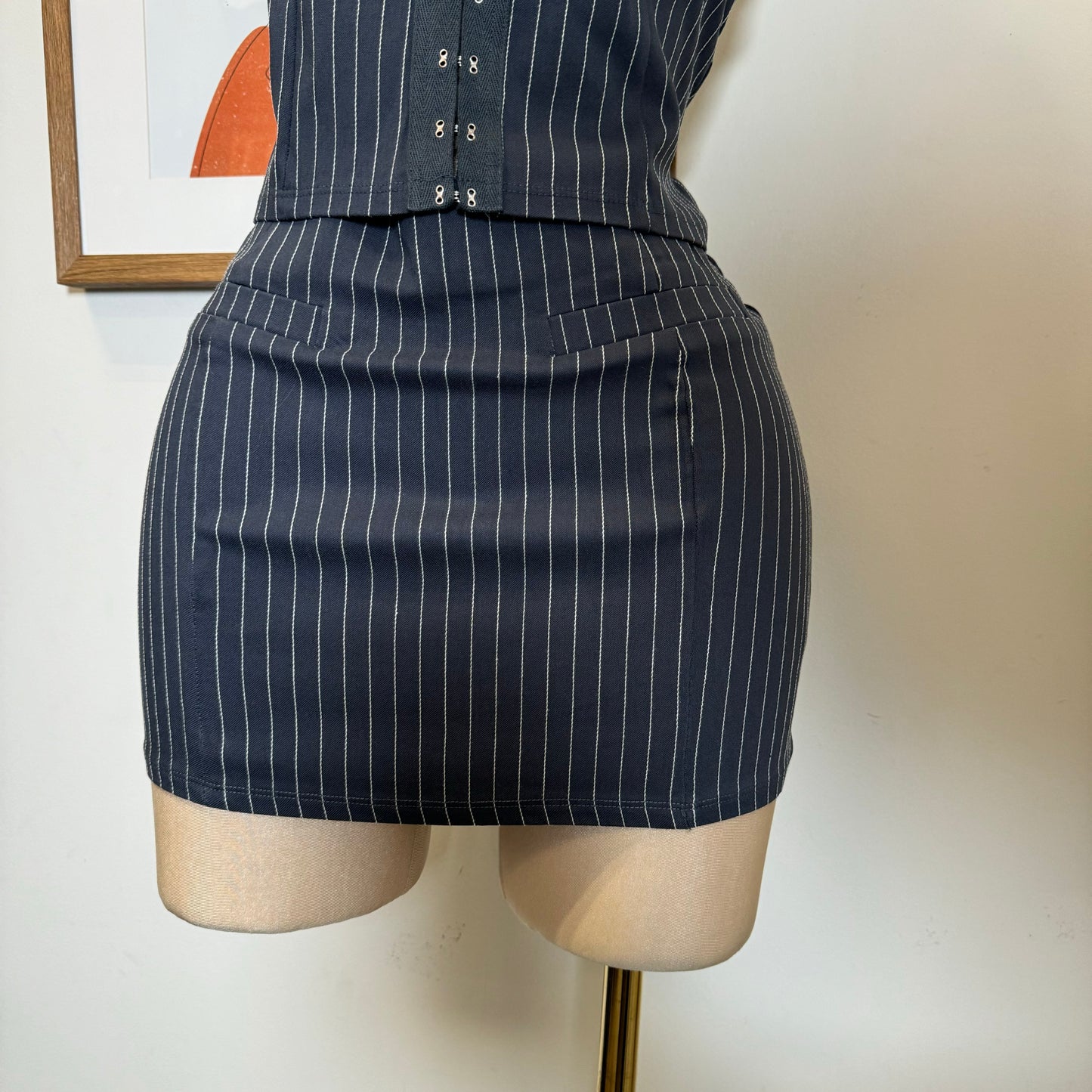Mob Two Piece Set-Navy