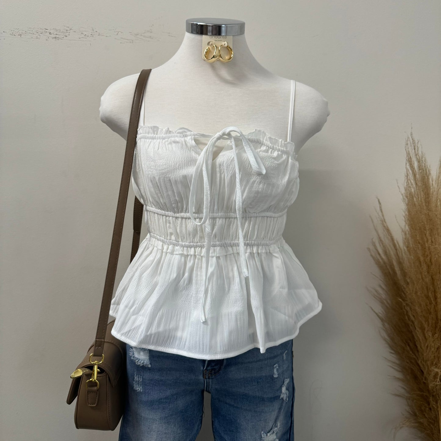 Iris Top-White