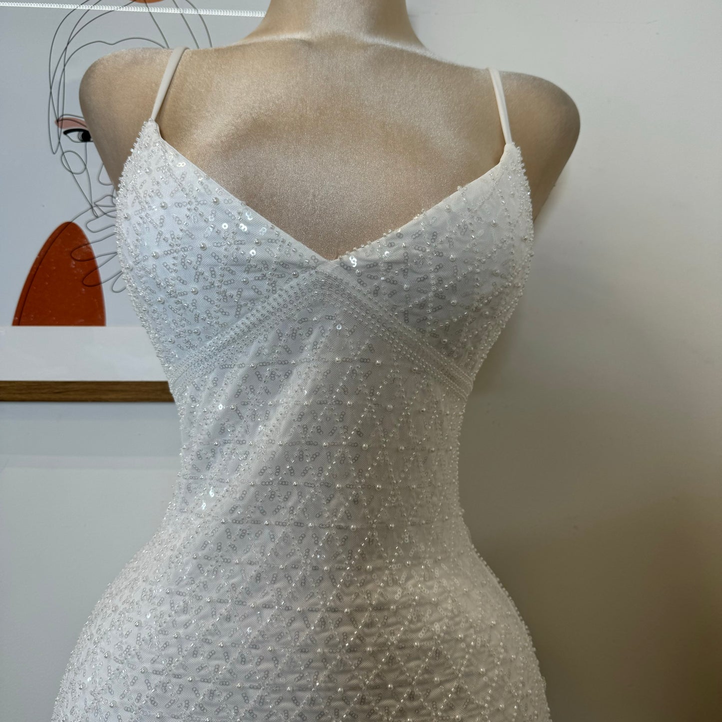 Grad Dress-White