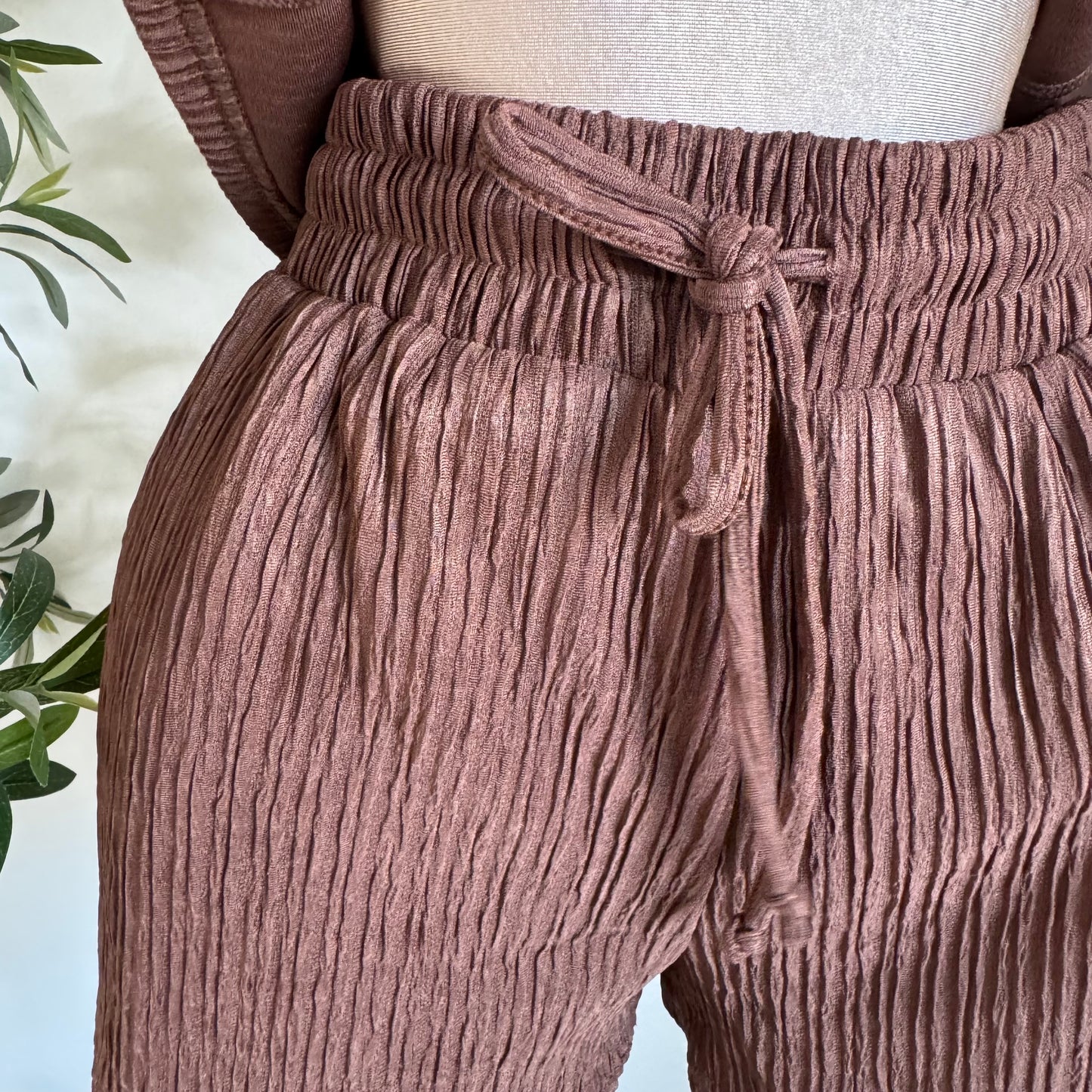 Loxi Short Set-Brown