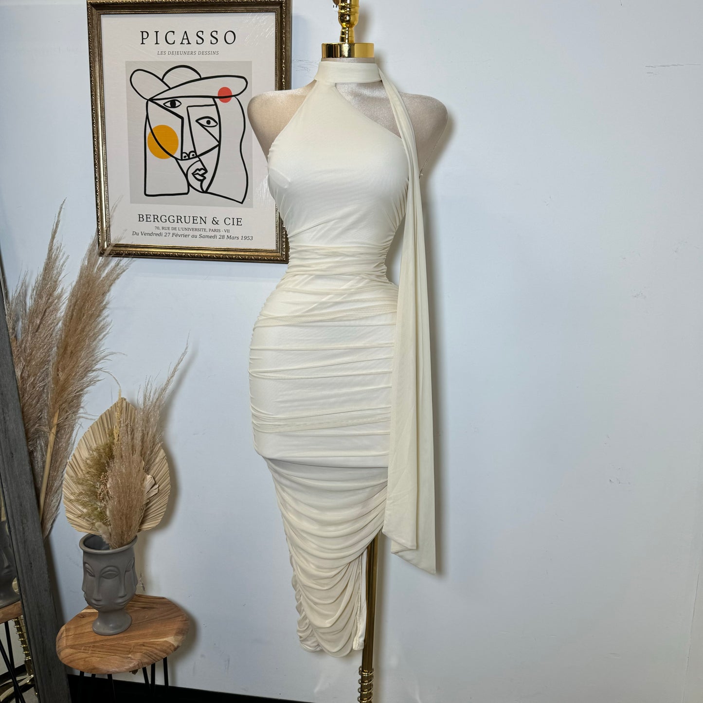 Evonne Dress-Ivory