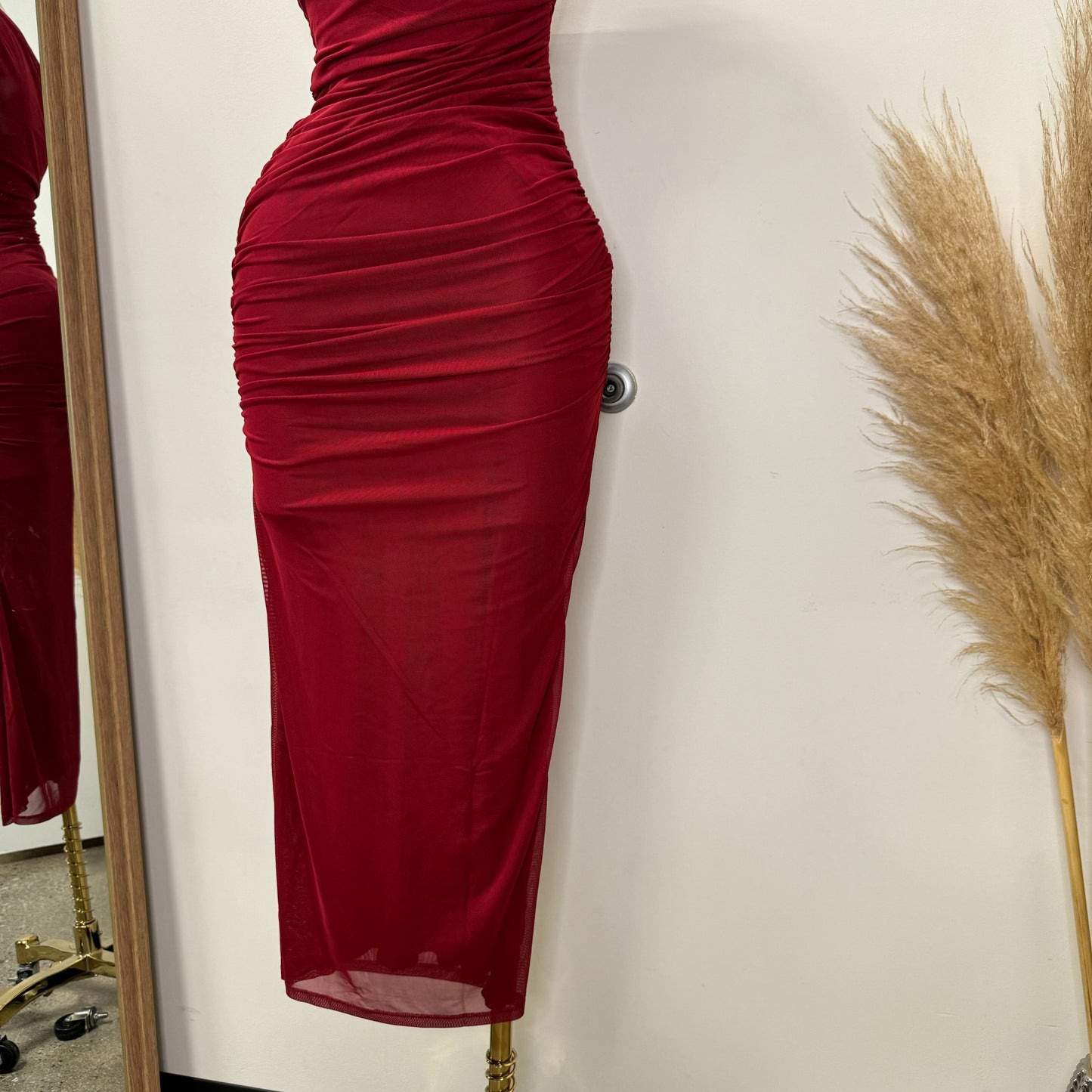 Luxi Dress-Red