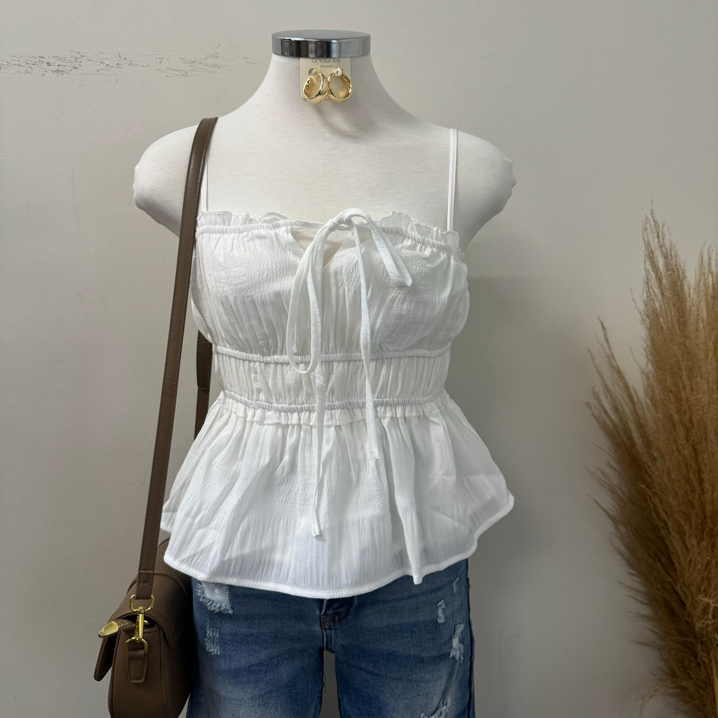 Iris Top-White