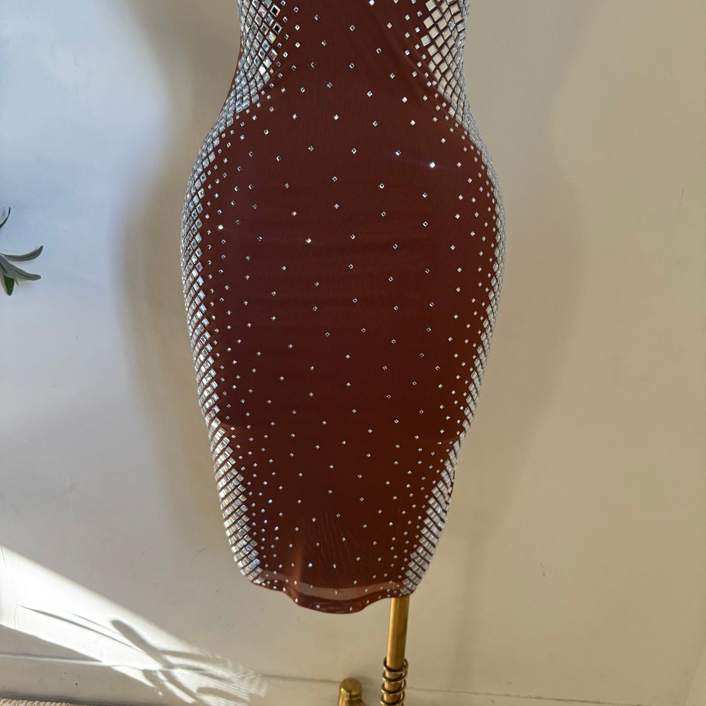 Yunia Dress-Coffee