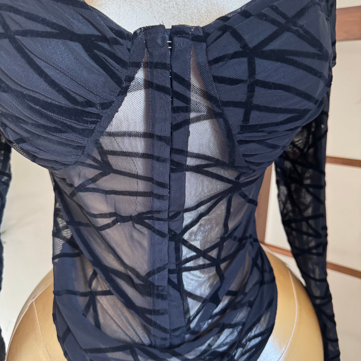 Bodysuit plus size -Black