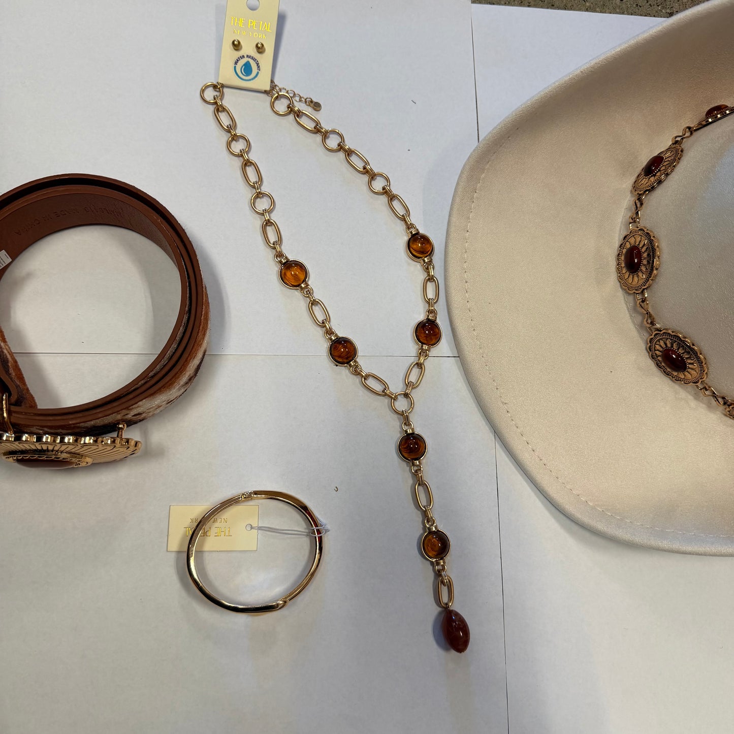 Brown Necklace-Brown