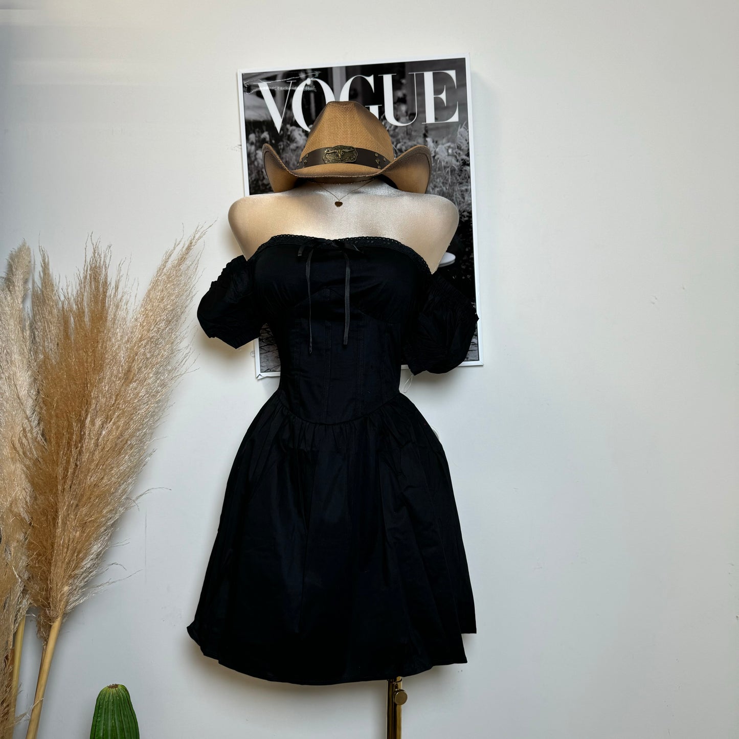 Corset Dress-Black