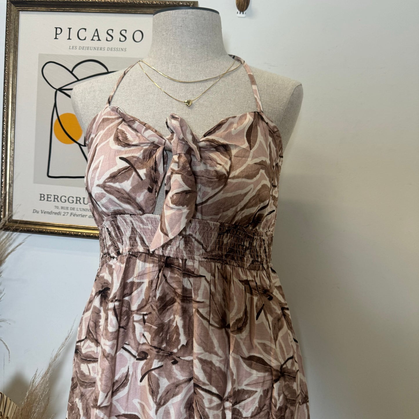 Rosita Plus size Dress-Blush