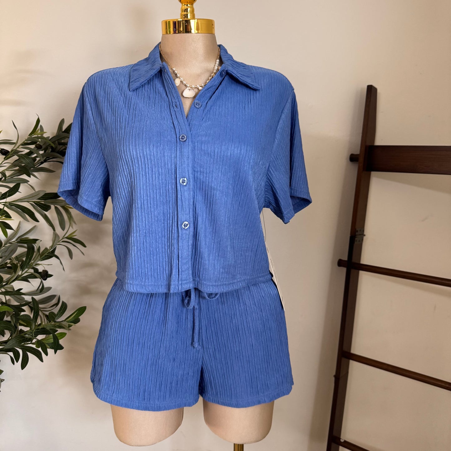Loxi Short Set-Blue 2