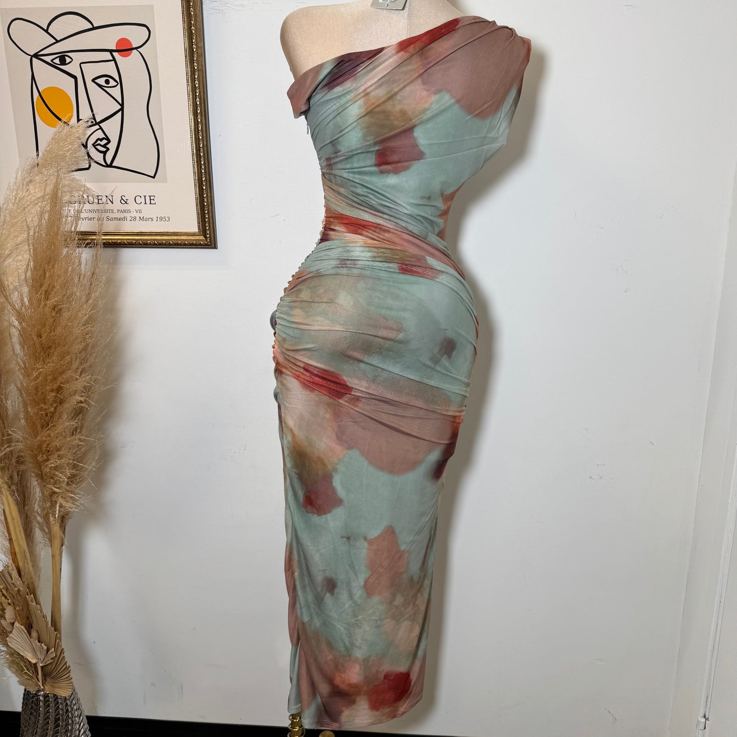 Luxi Dress-Mint