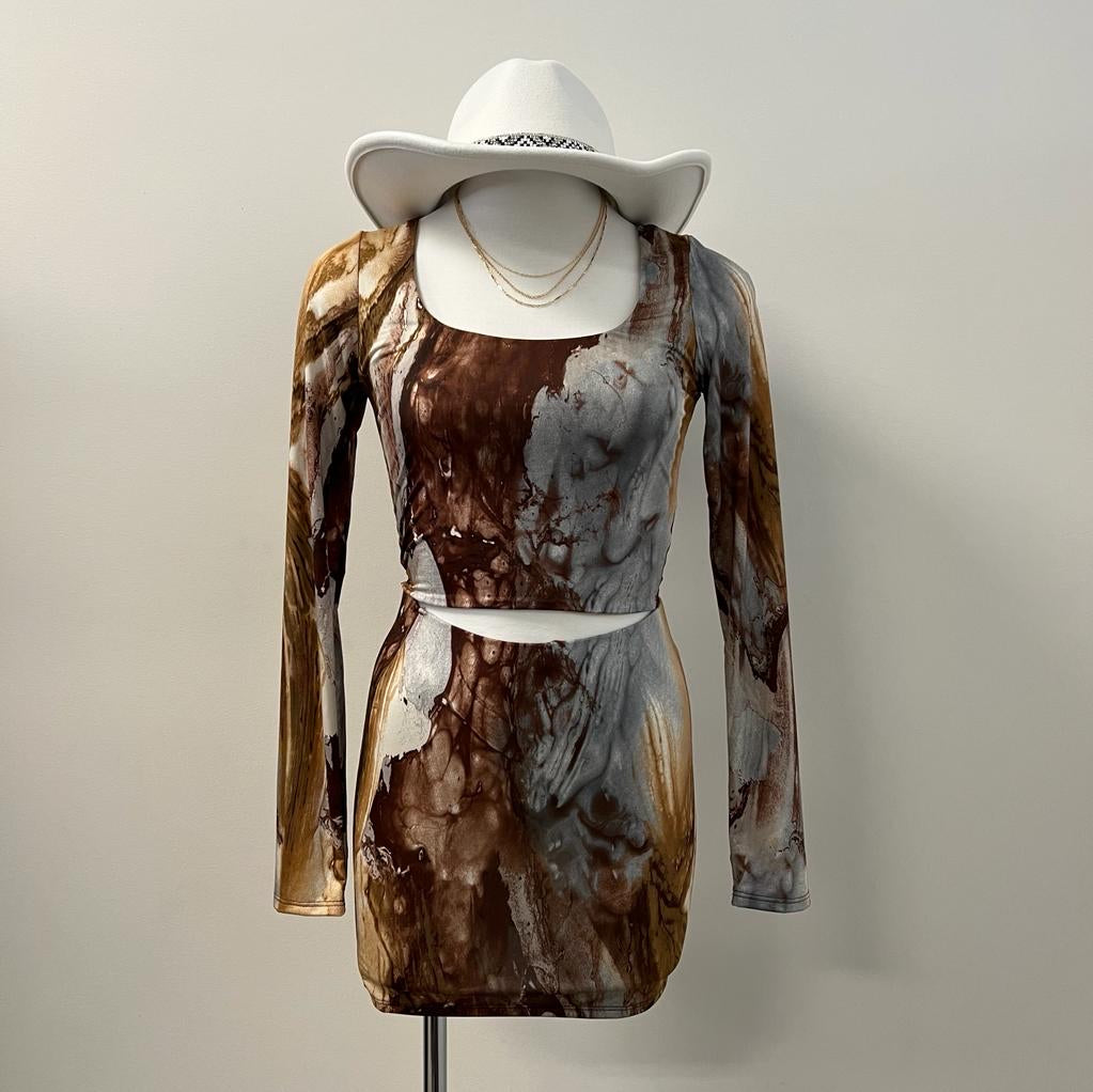 DIOSA 2 PC SET -BROWN