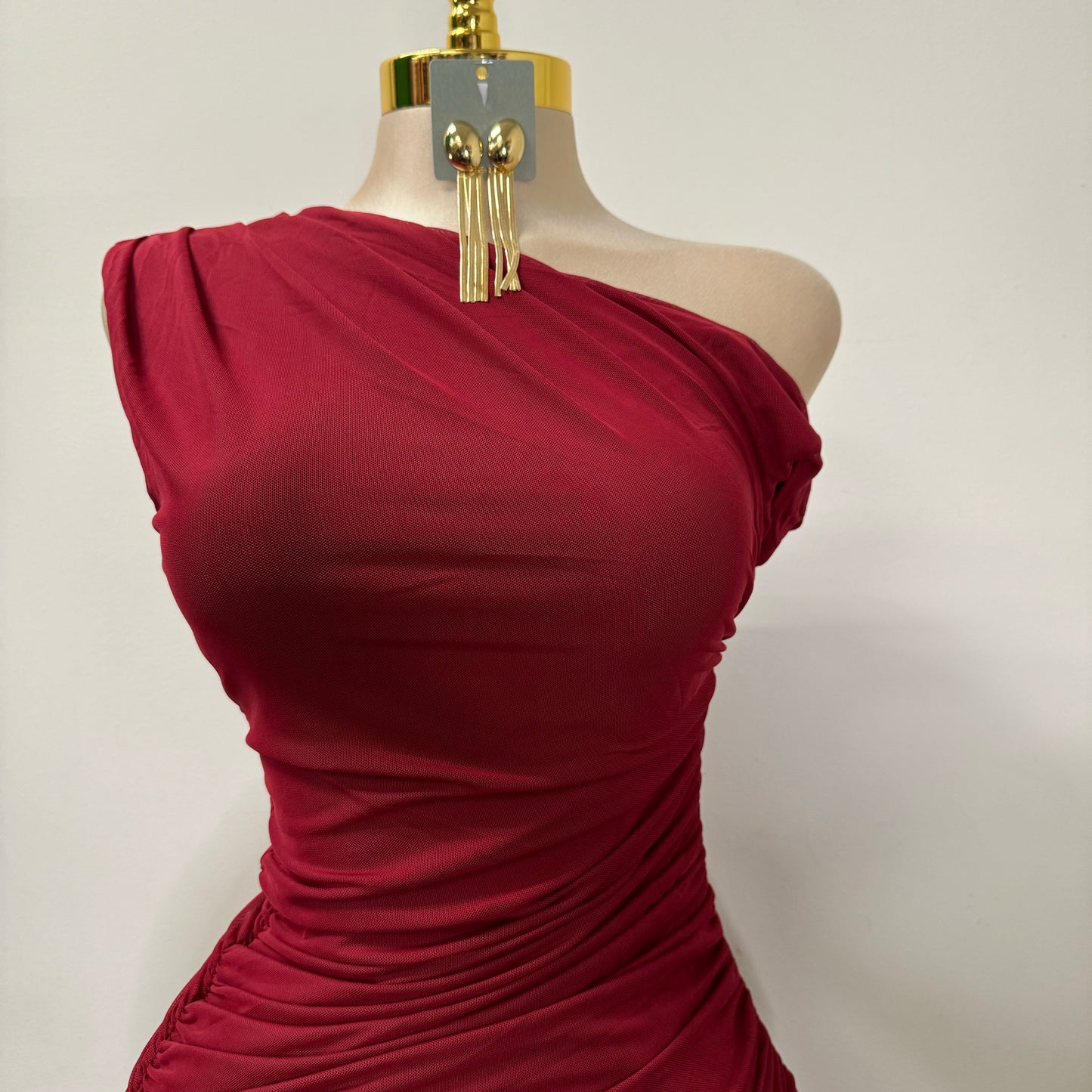Luxi Dress-Red