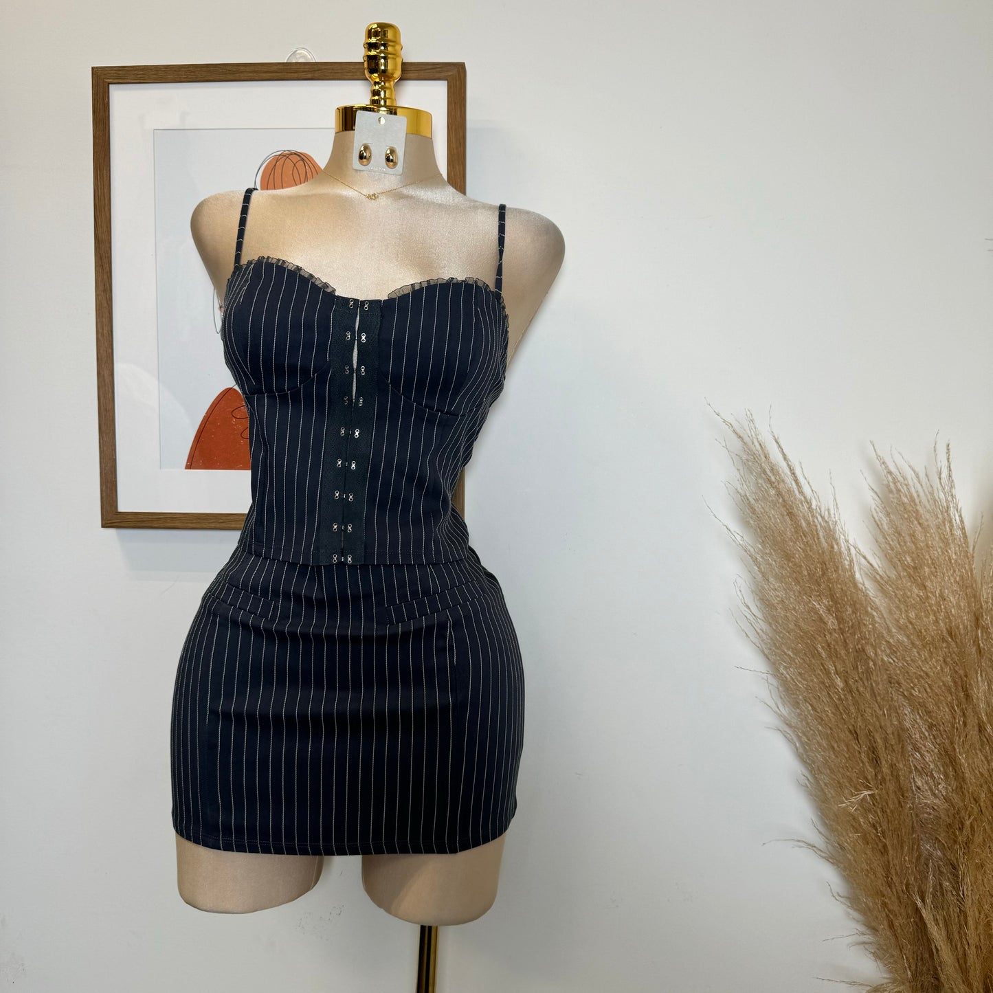 Mob Two Piece Set-Navy