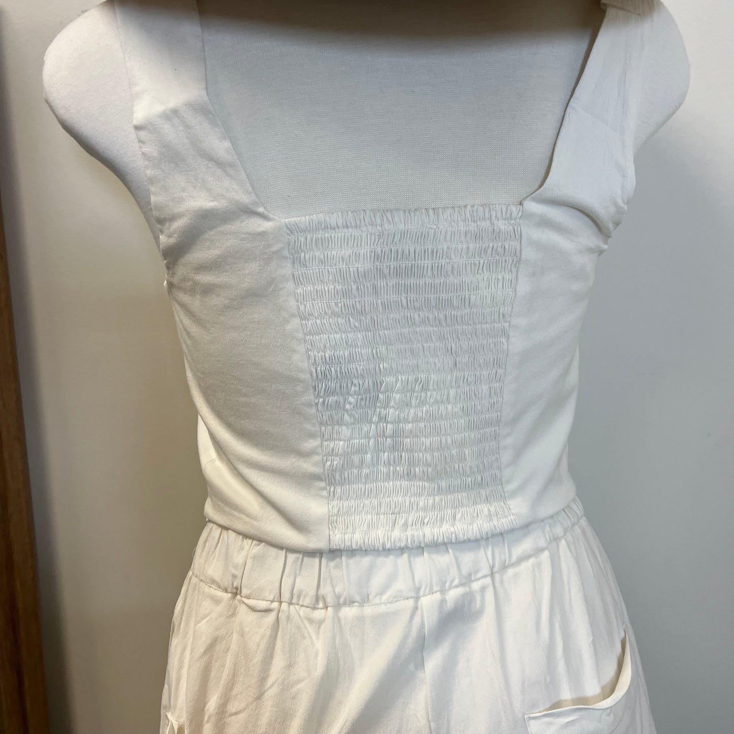 Aurora Linen Set-White