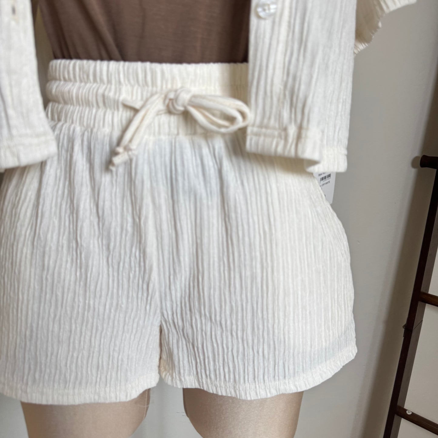 Loxi Short Set-Cream