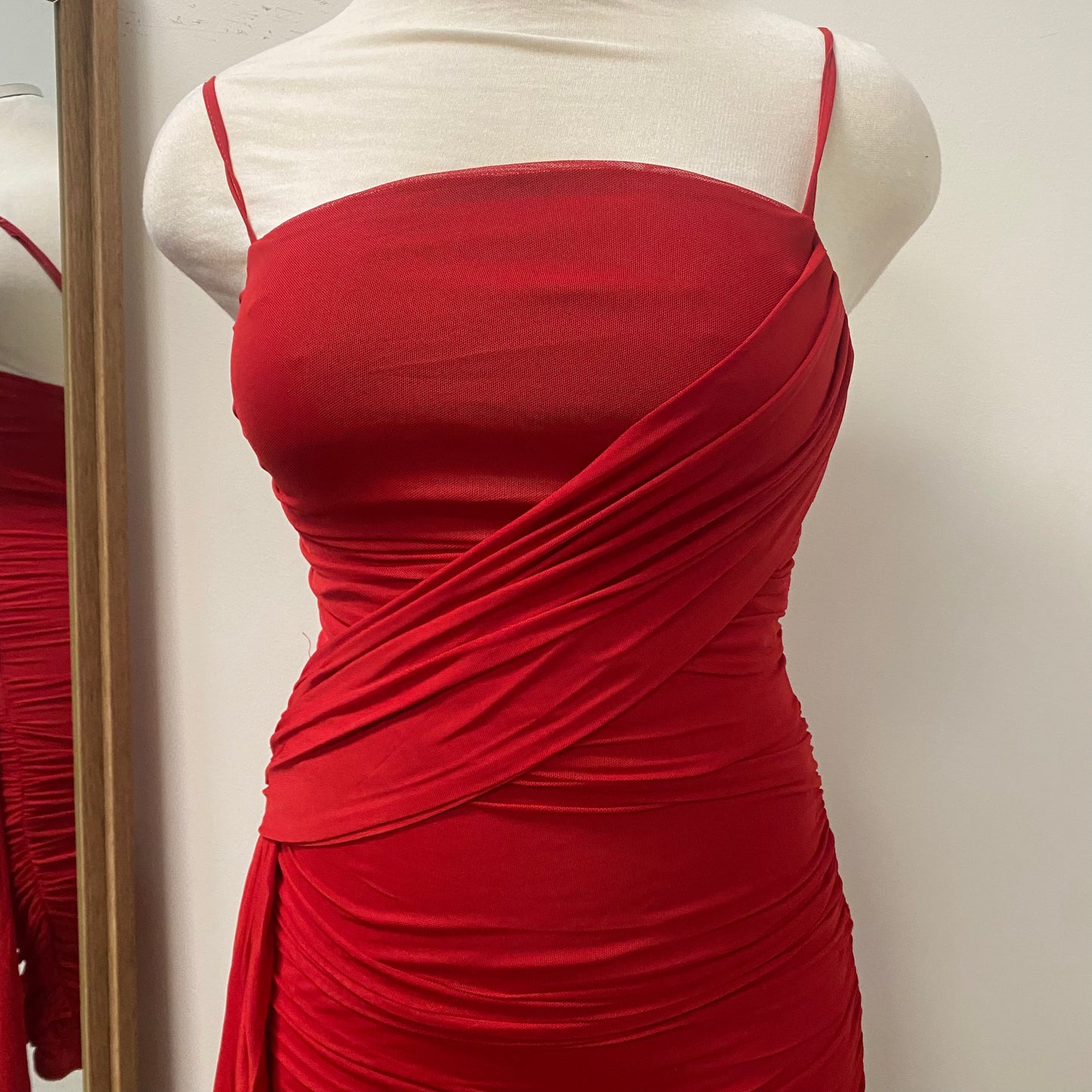 Belen dress Pl-Red