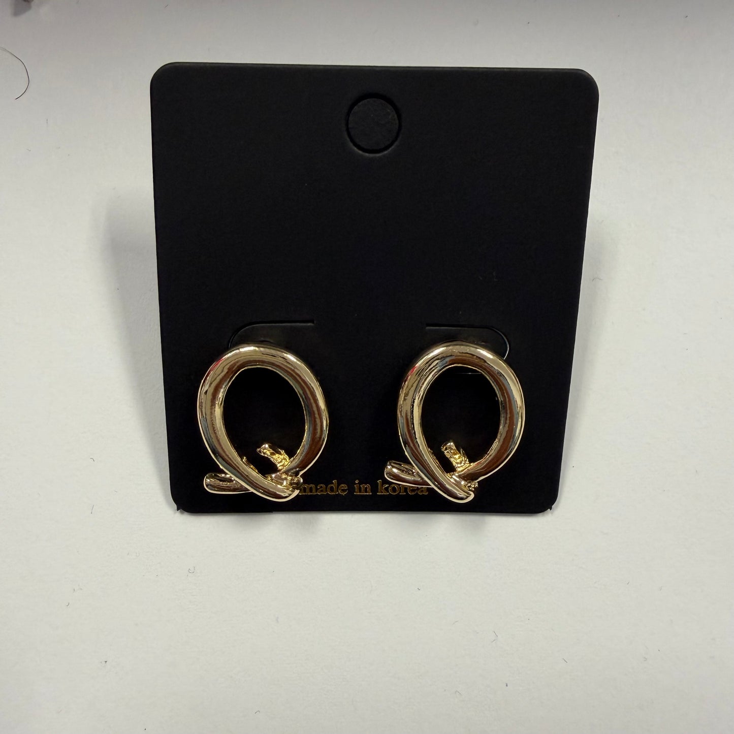 Ear Ring earrings-Gold
