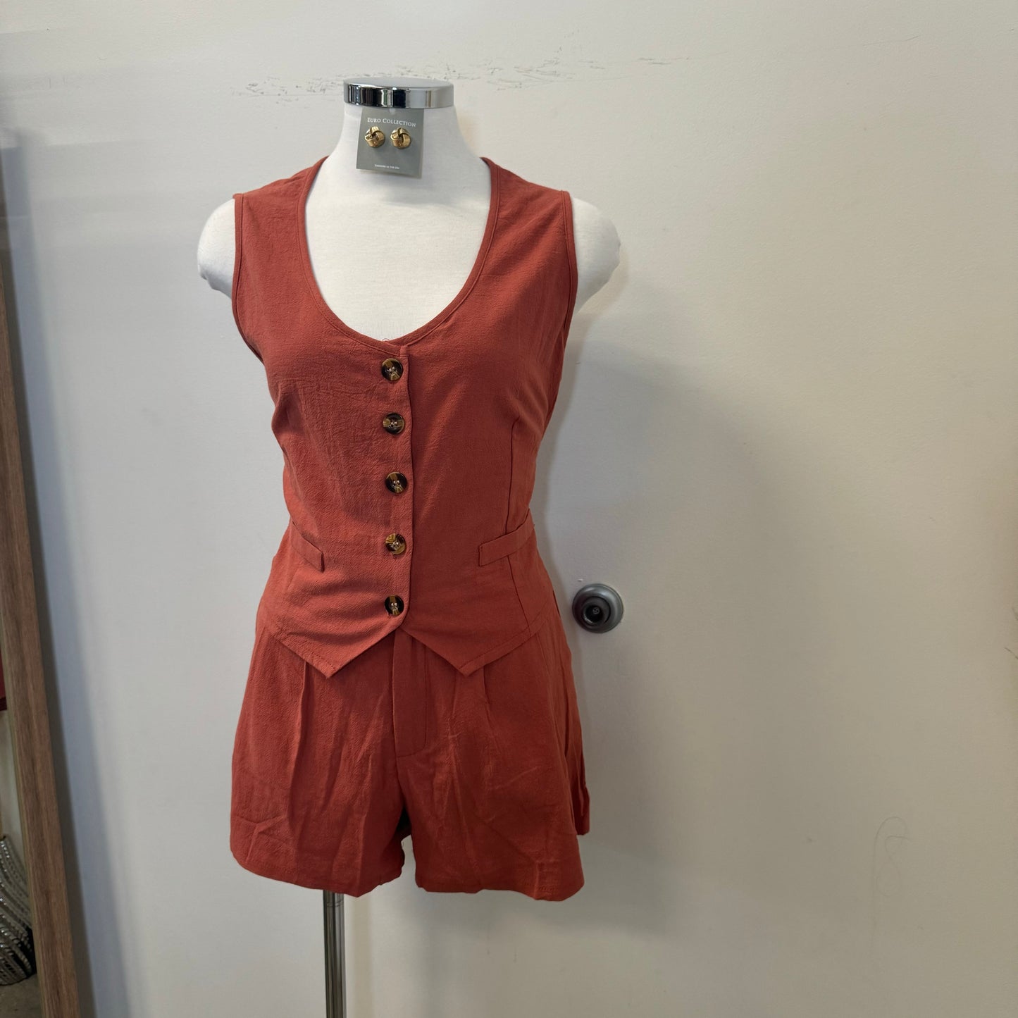 Nova Two piece Set-Rust