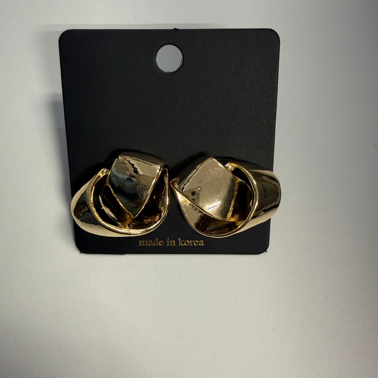 Twist Hoop Ear -Gold