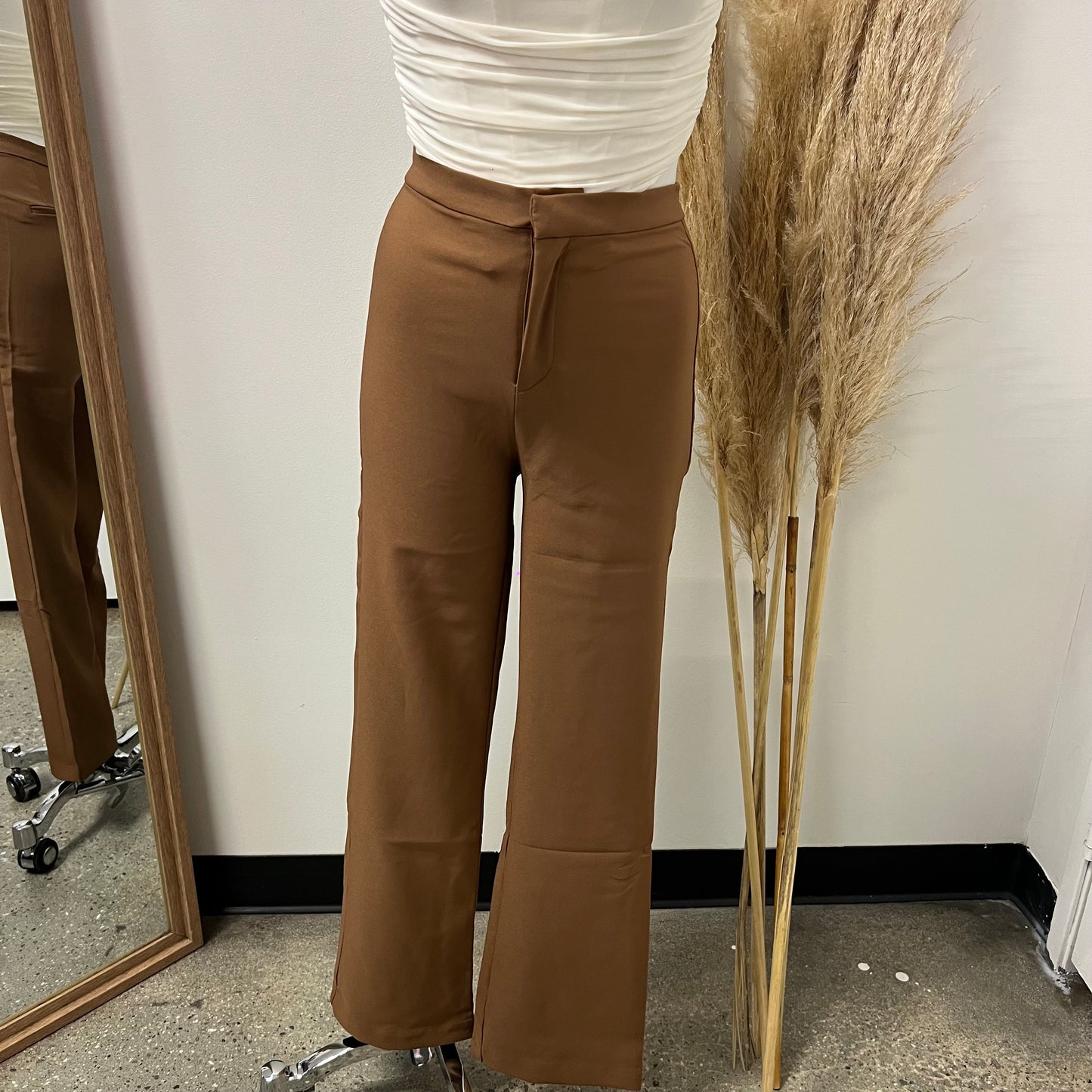 Formal Pants-Brown