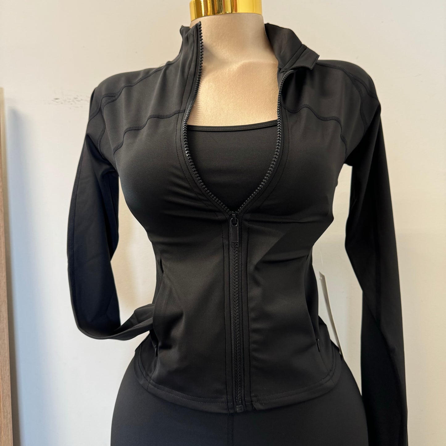 Ozia Jumpsuit with Jacket-Black