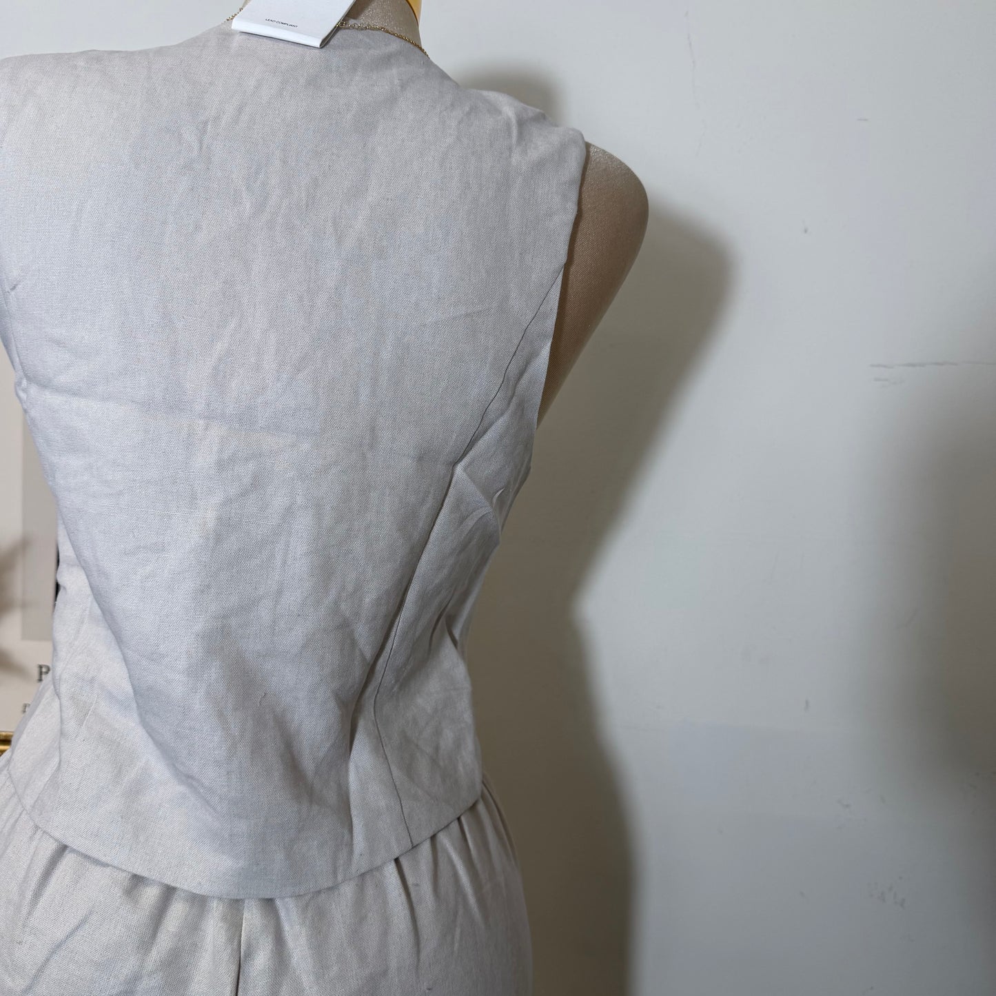 Knot Pant Set-Natural