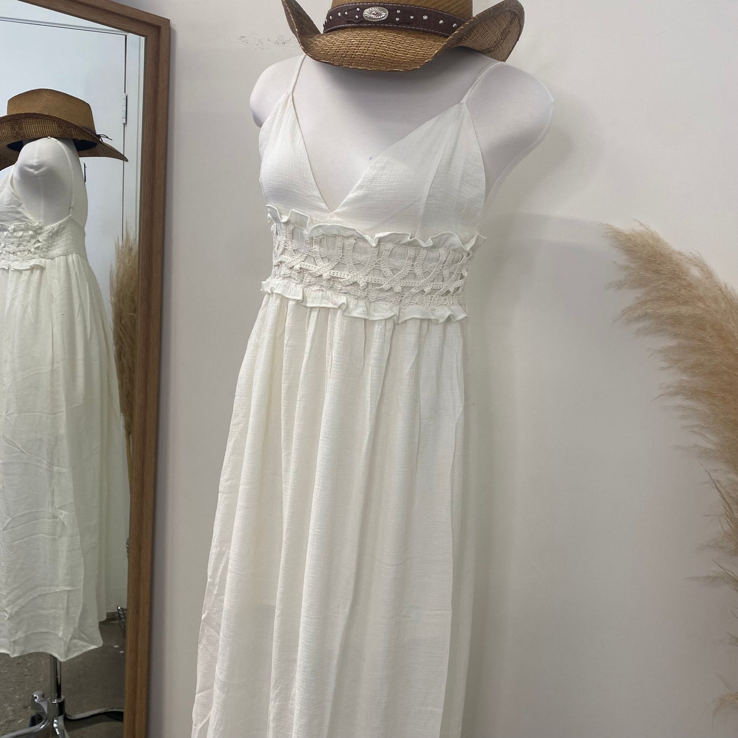 Tu Maxi Dress-White