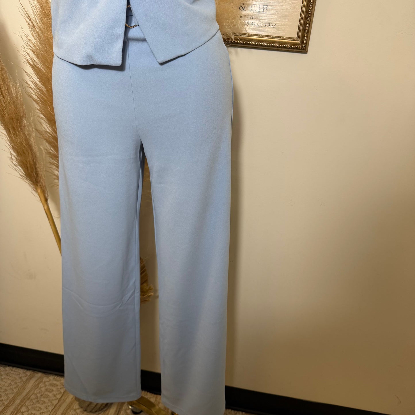xio Pant set-Baby Blue