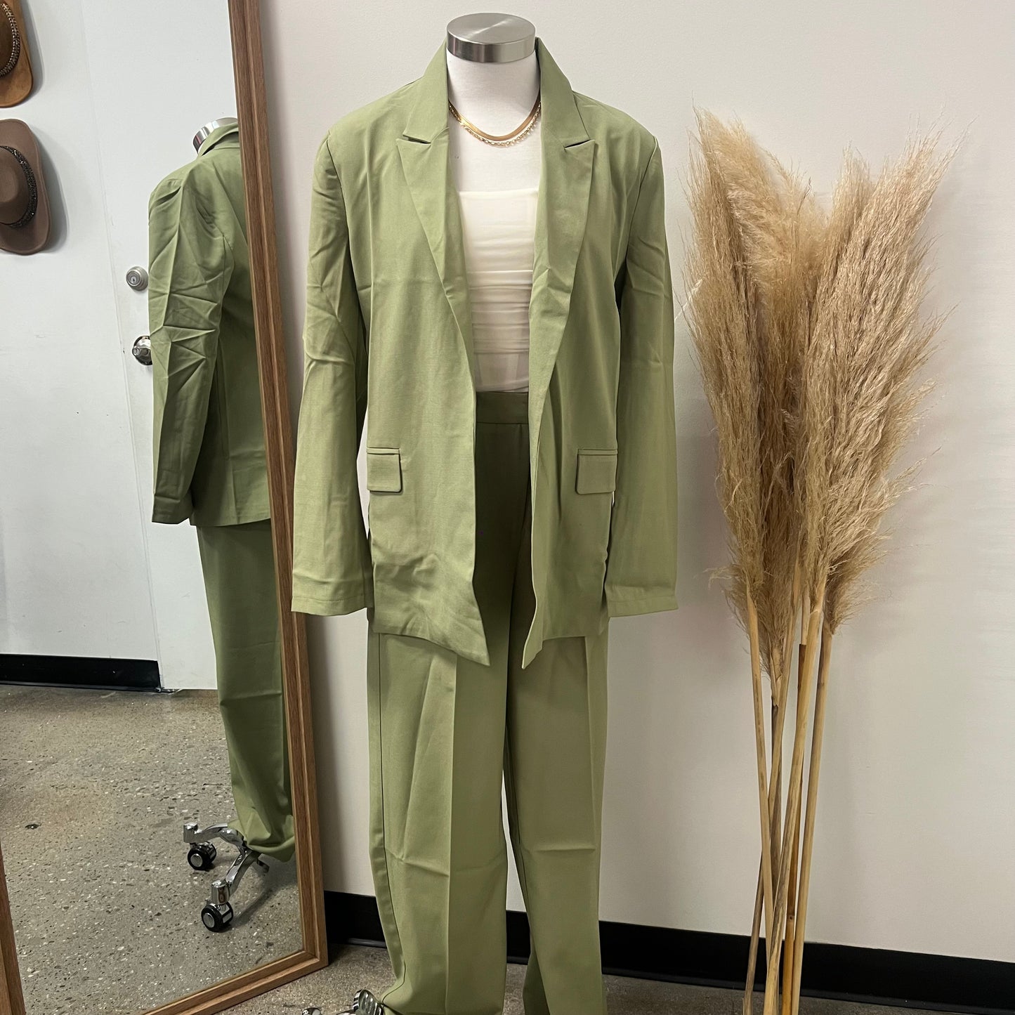 Blazer-Sage Green