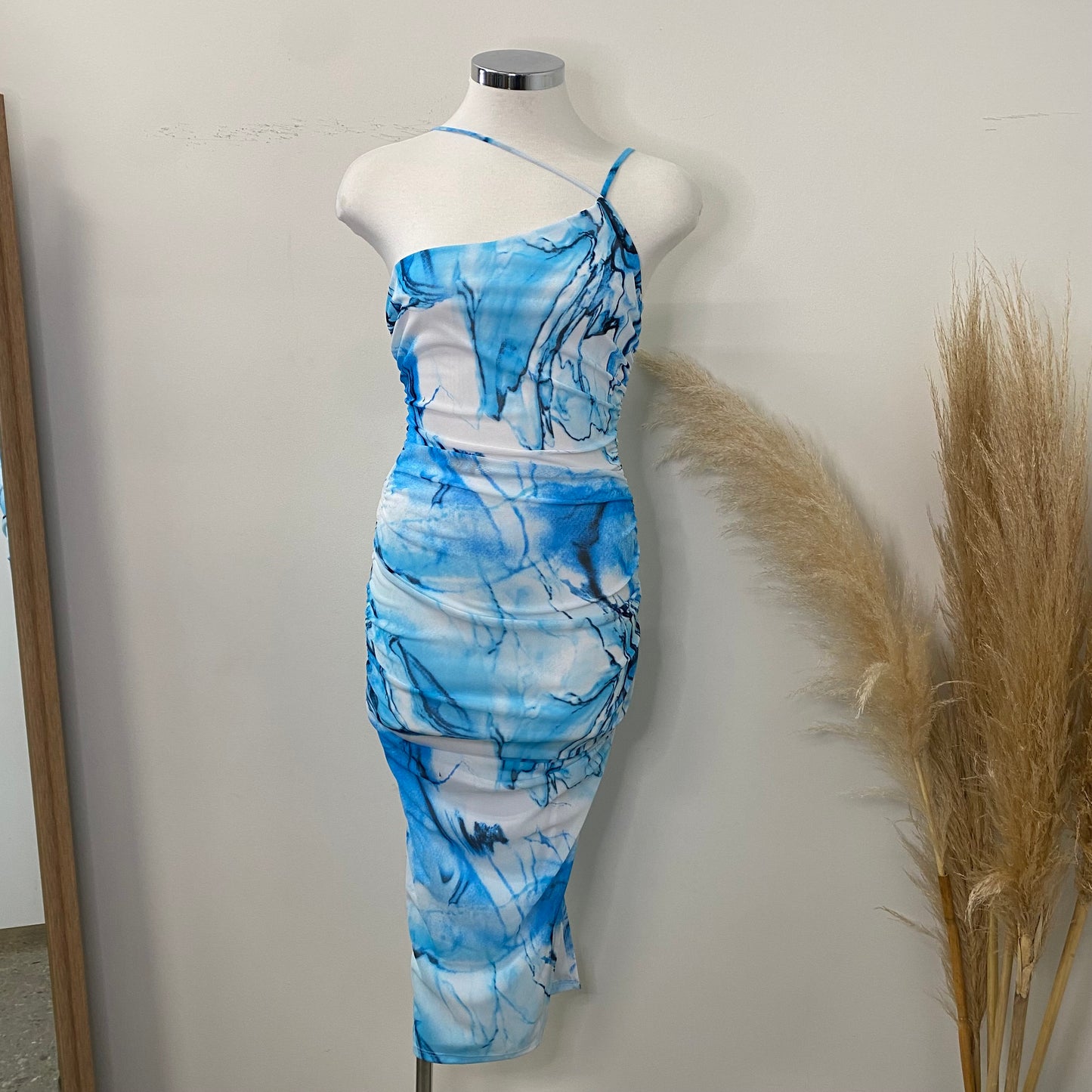 Maribel Dress-Turquoise