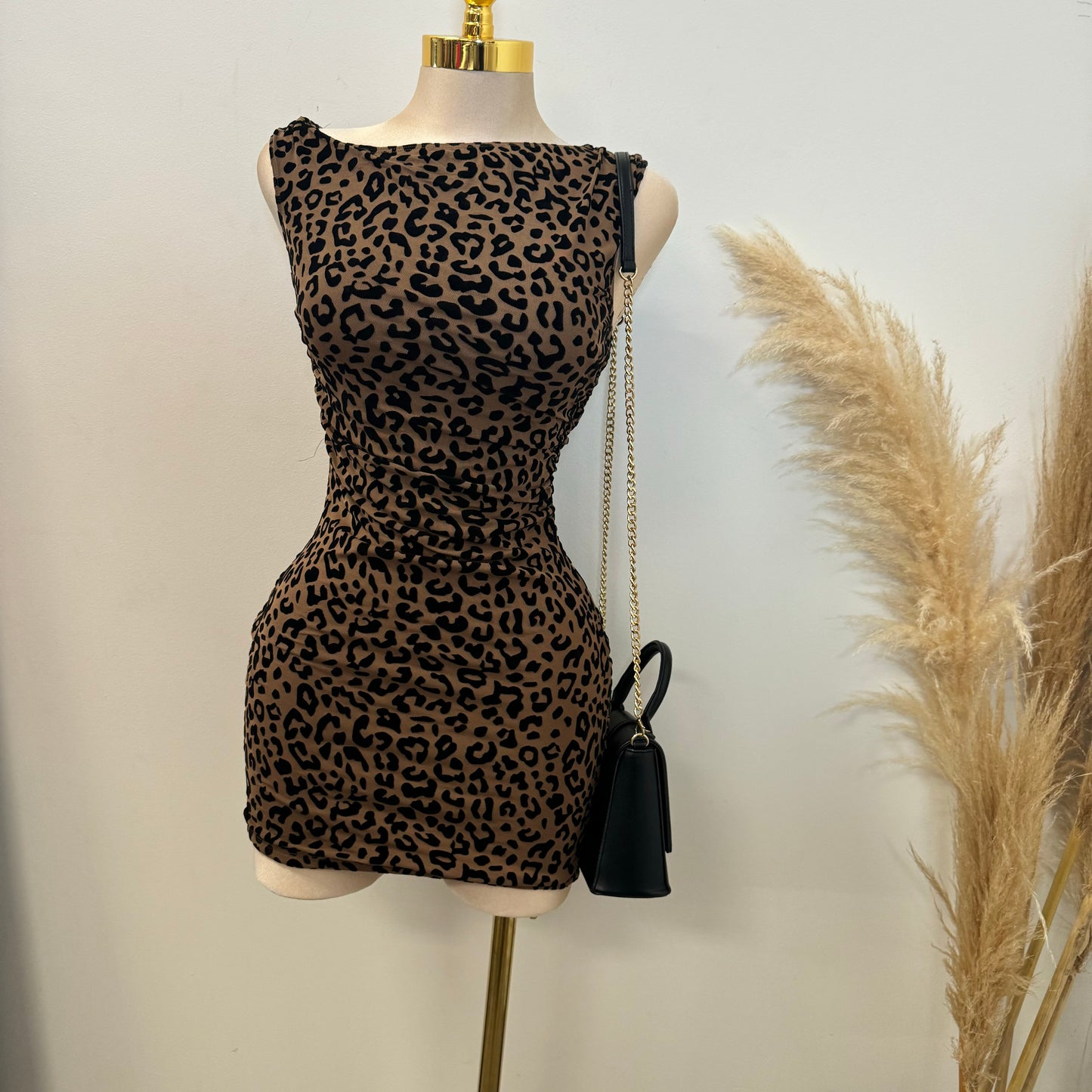 Cheetah Dress-Animal Print