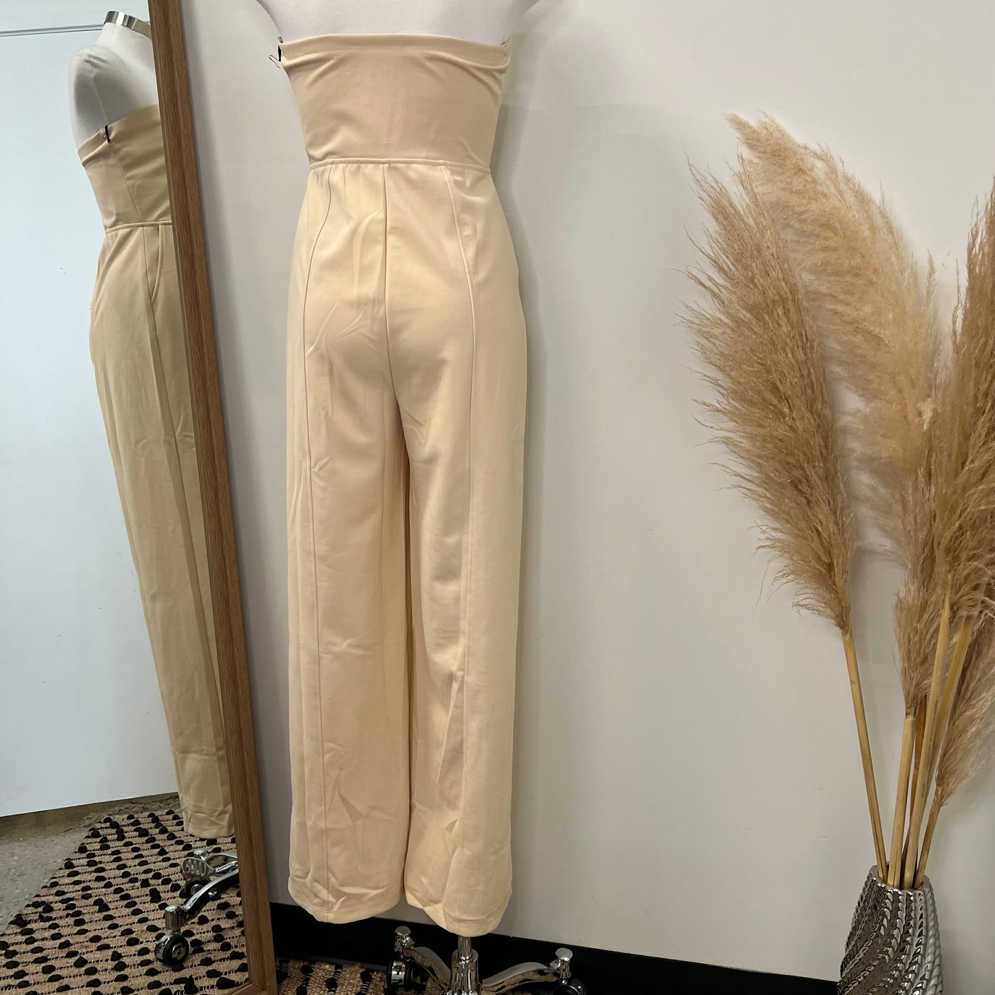 Classy Jumpsuit -Cream