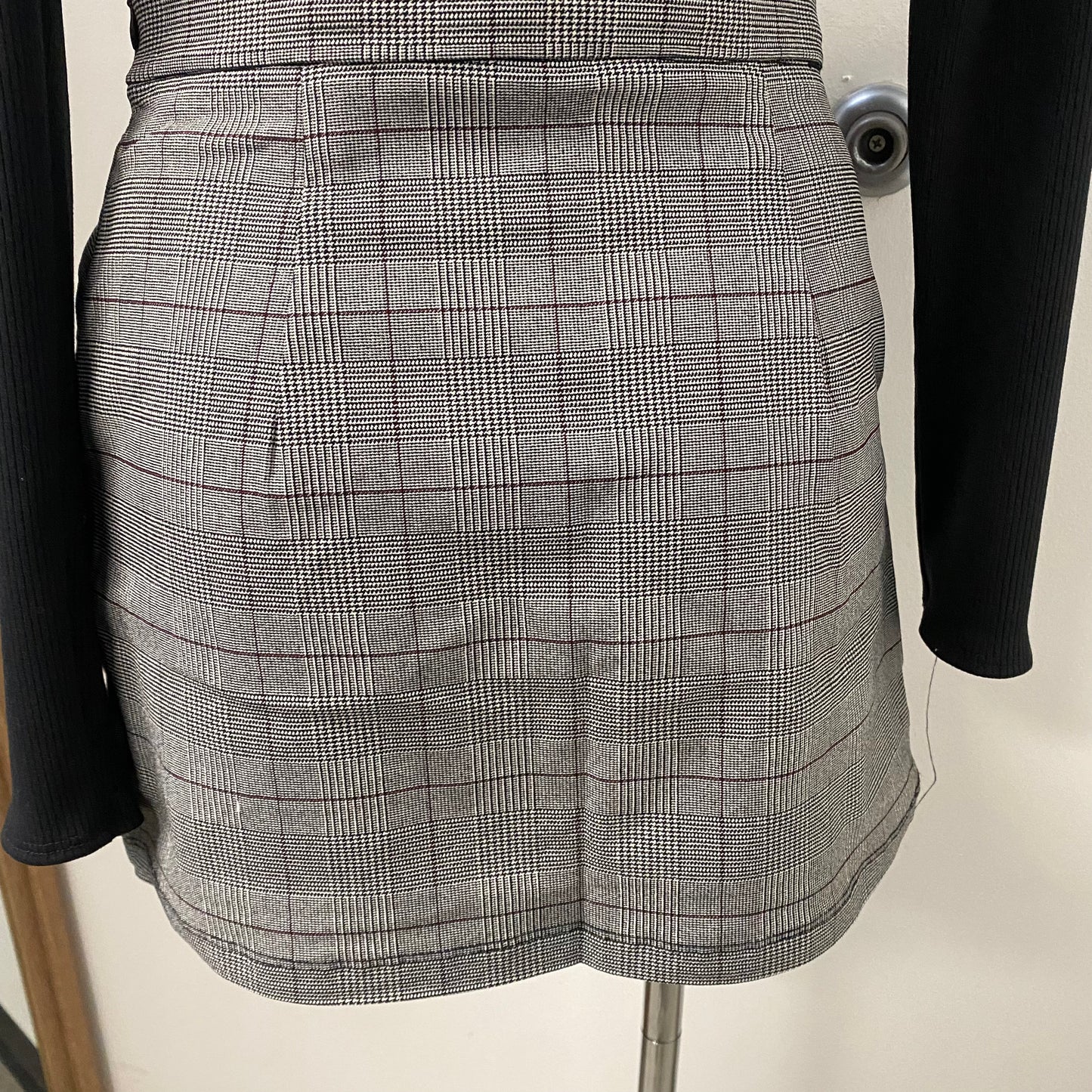 Aya Plaid Skirt -Multi