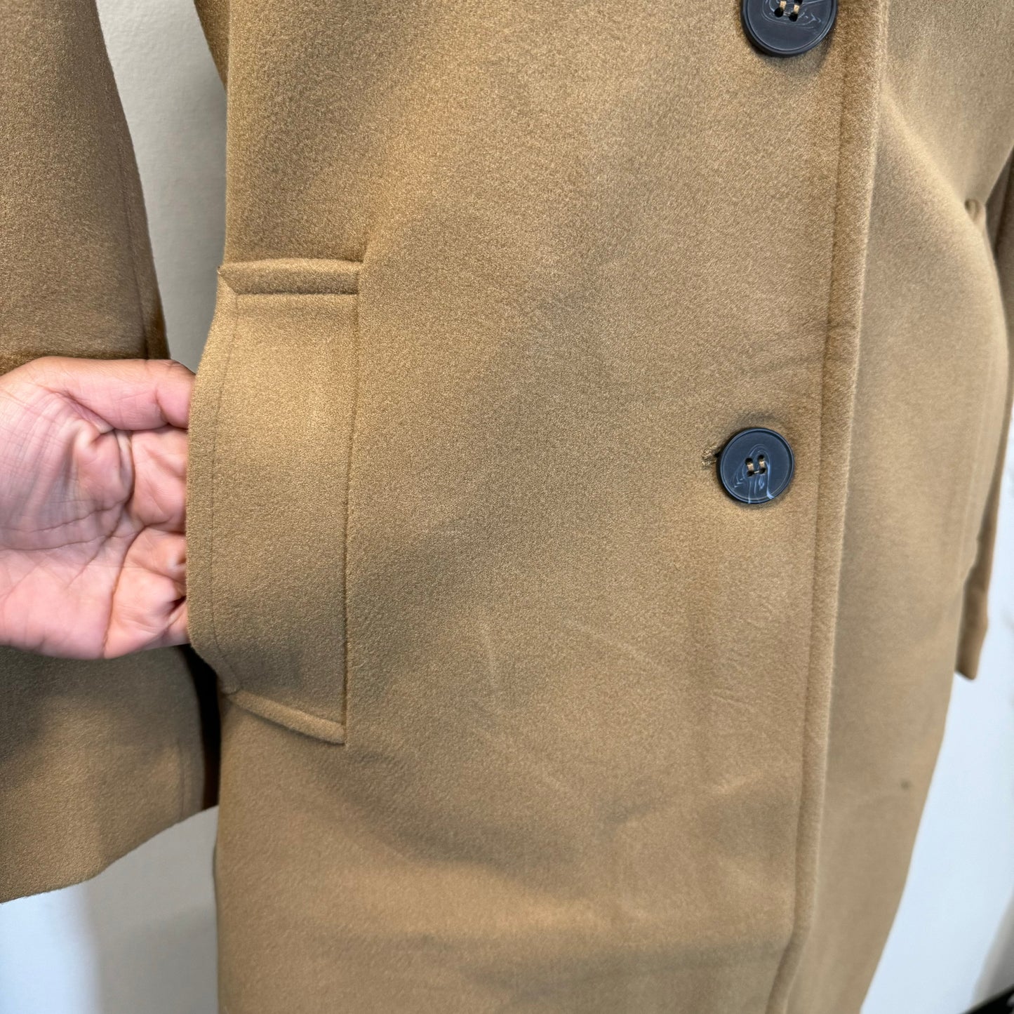 NYC Long Coat-Camel