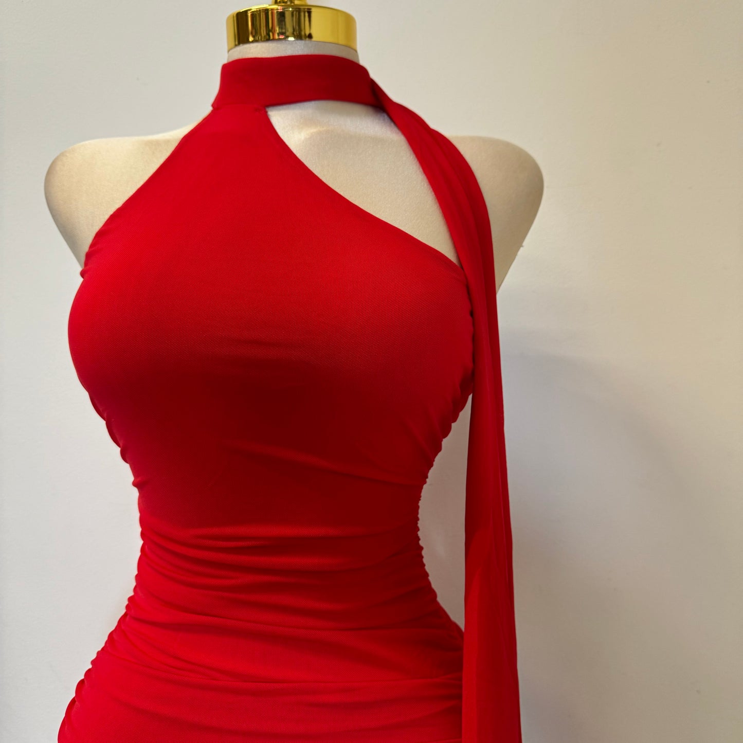 Evonne Dress-Red