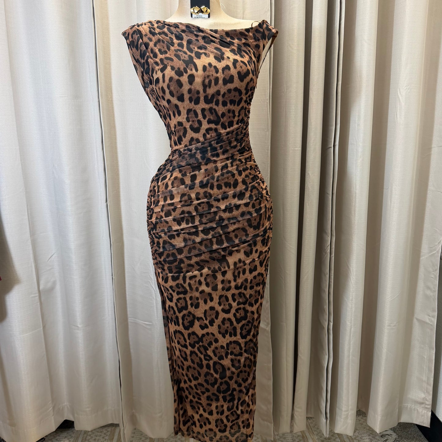 Luxi Dress-Leopard/Cheetah