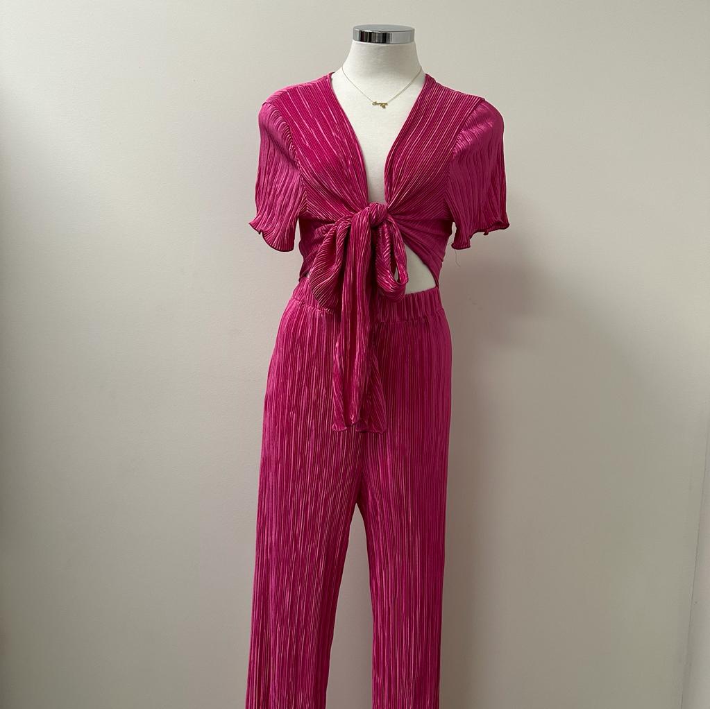 Pink 2 Pc Set -Hot Pink