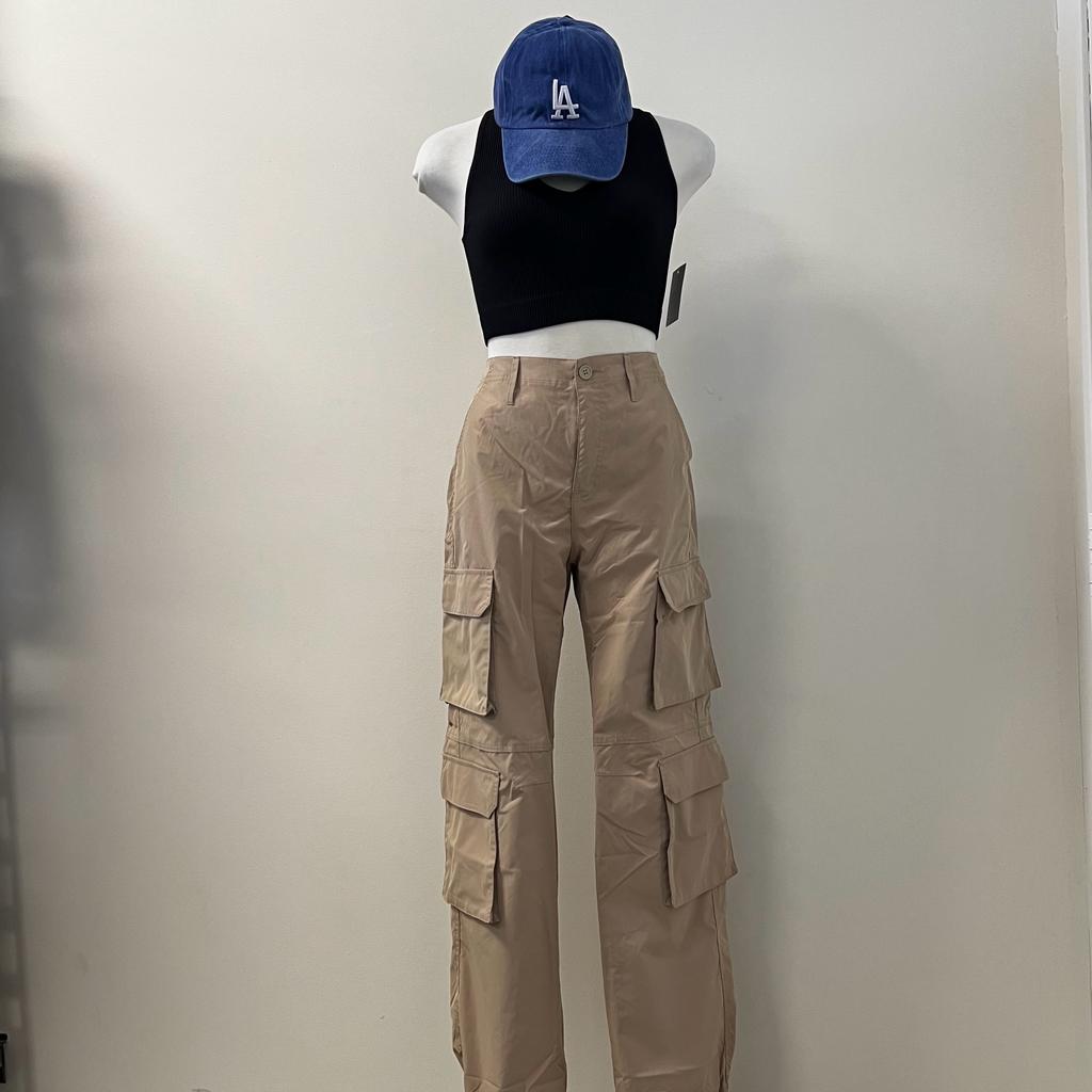 Edna Cargo Pants- Khaki