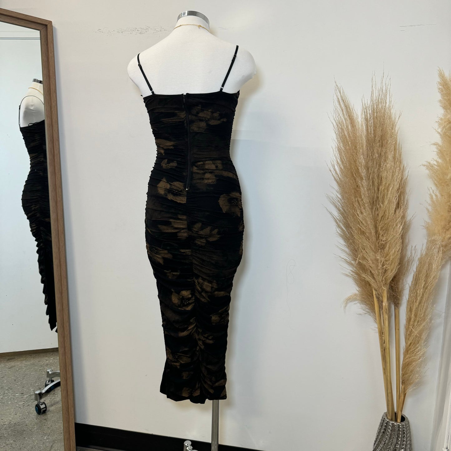 Kya Dress-Black/Gold