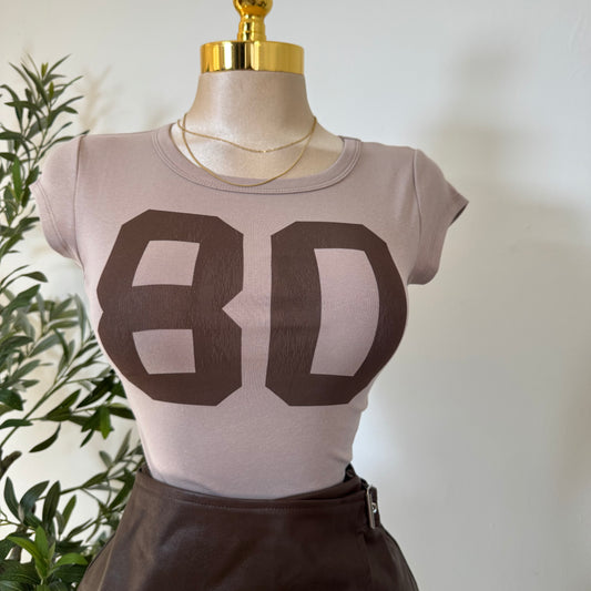 80 Short Top-Brown