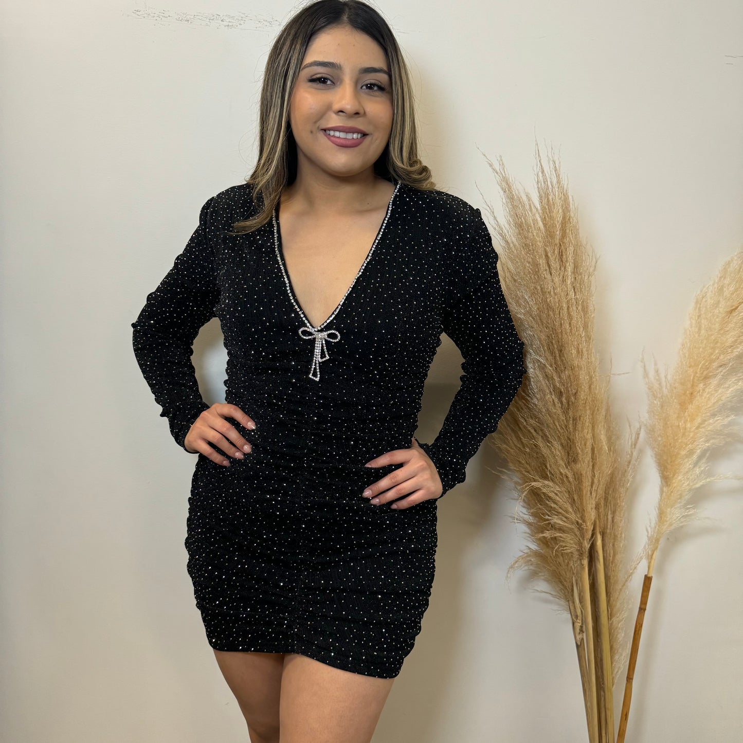 La Coqueta Dress-Black