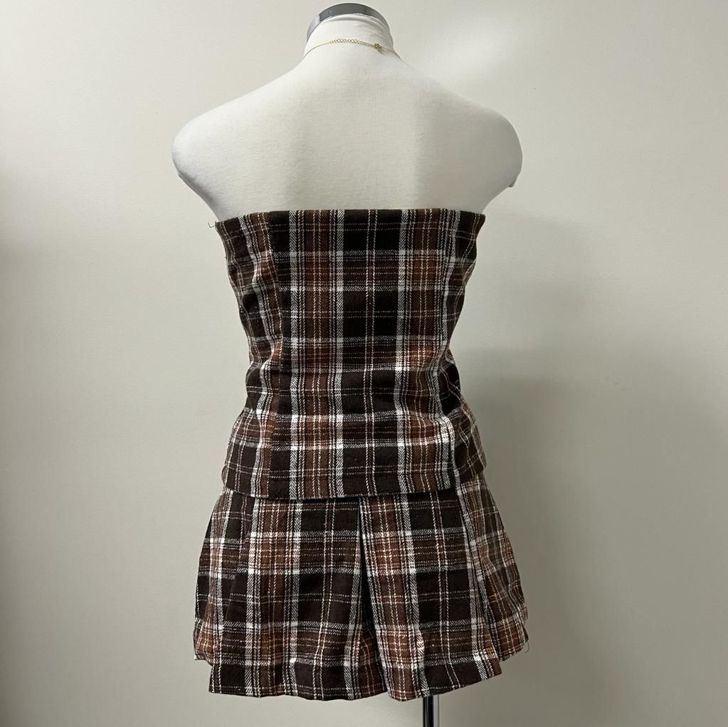 Mae 2 pc Plaid Set