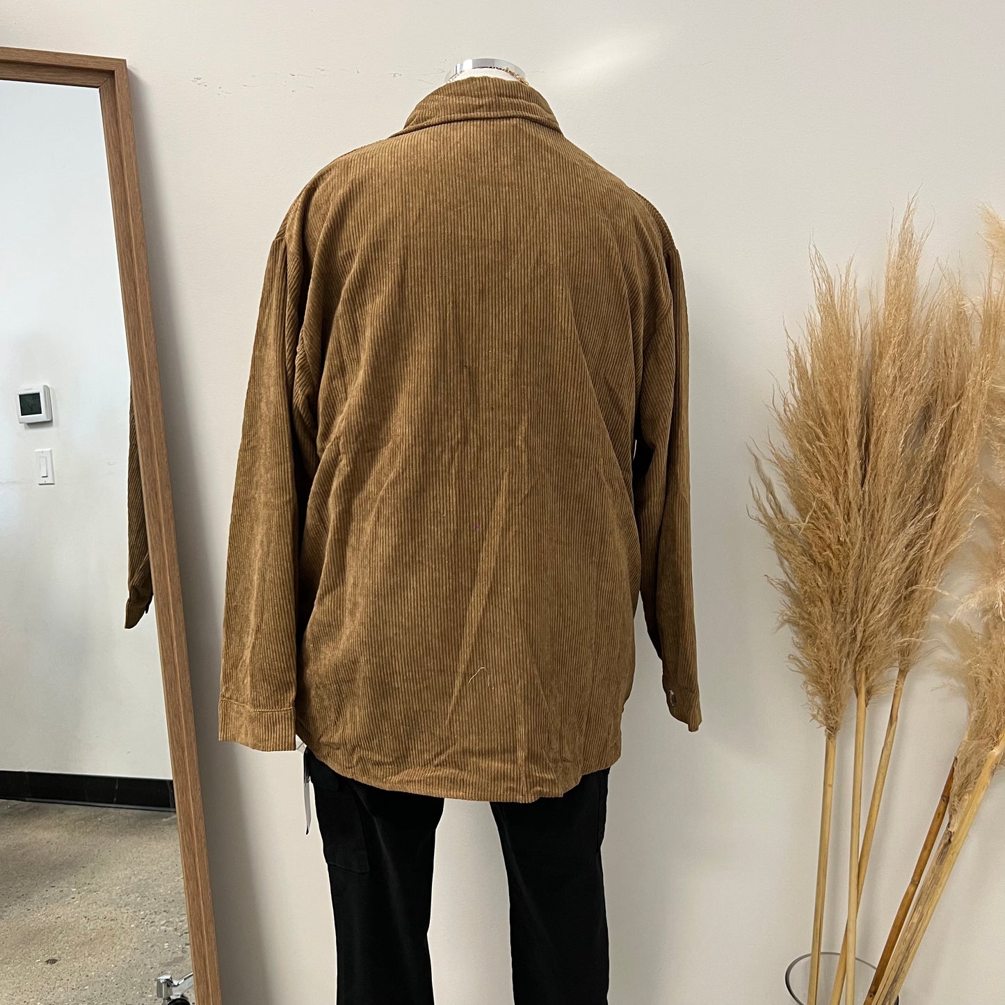 Luz oversized Corduroy Shacket PL- Brown