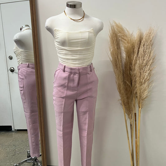 Formal Pants -Baby Pink