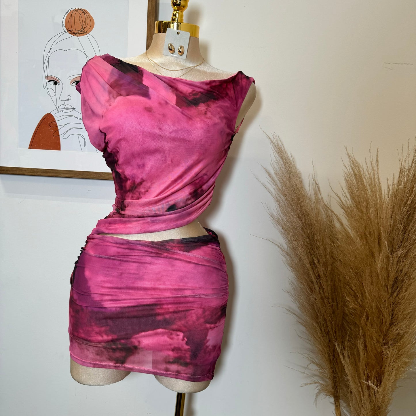 Lisset Dress-Light Pink