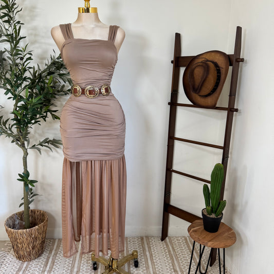 Ella Dress-Mocha