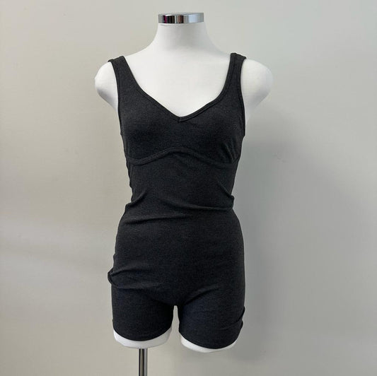 Aria Romper - Charcoal