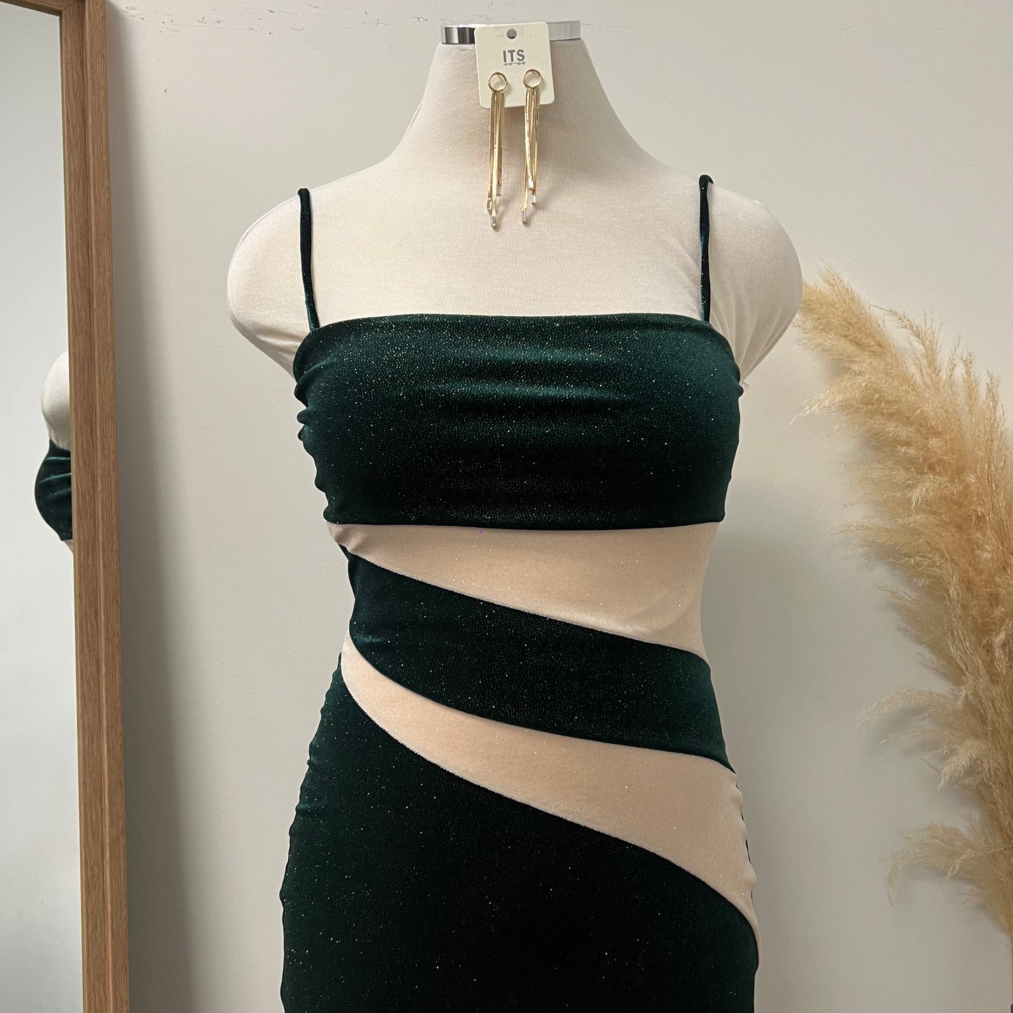 Dance Dress PL-Hunter Green