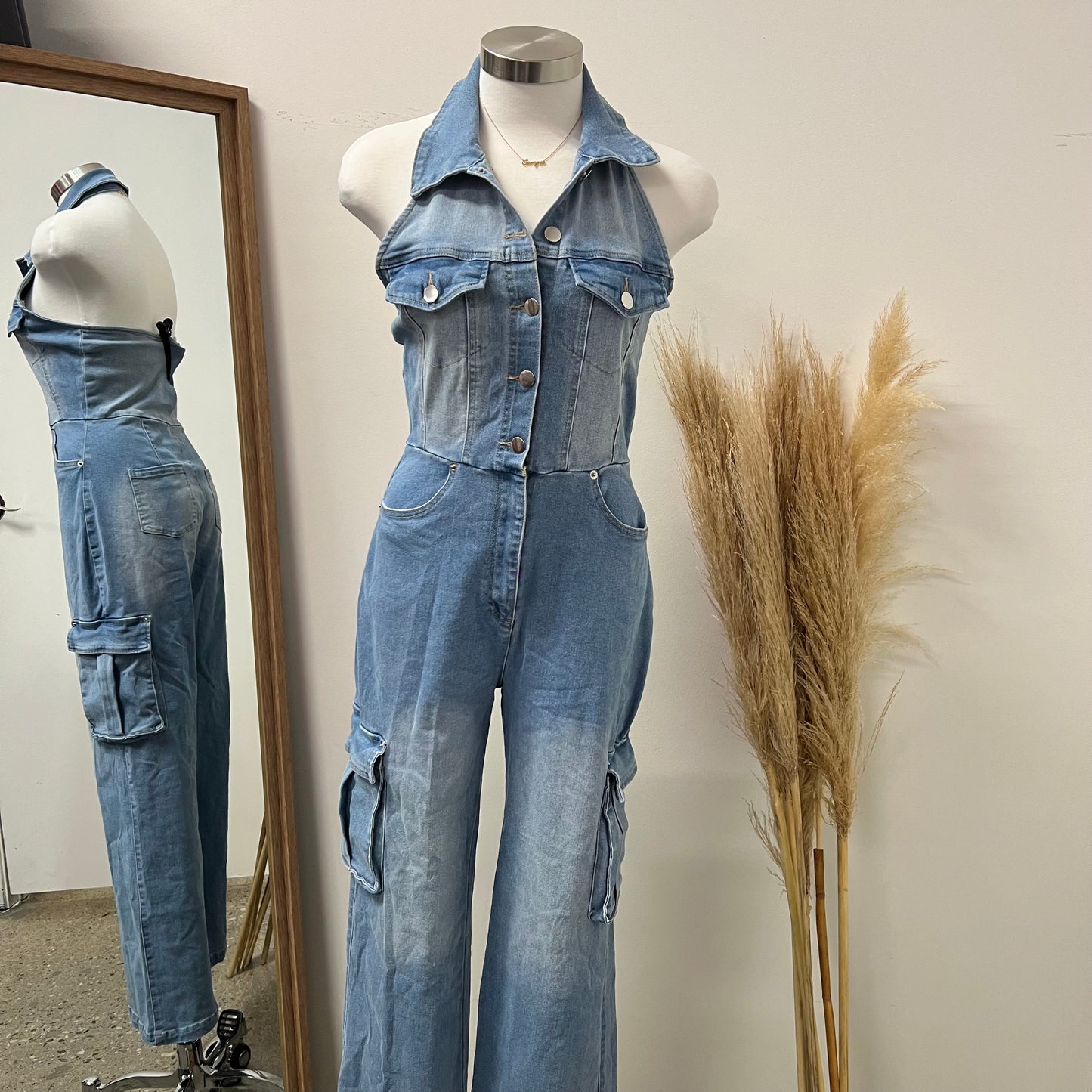 Amayah Jumpsuit-Denim