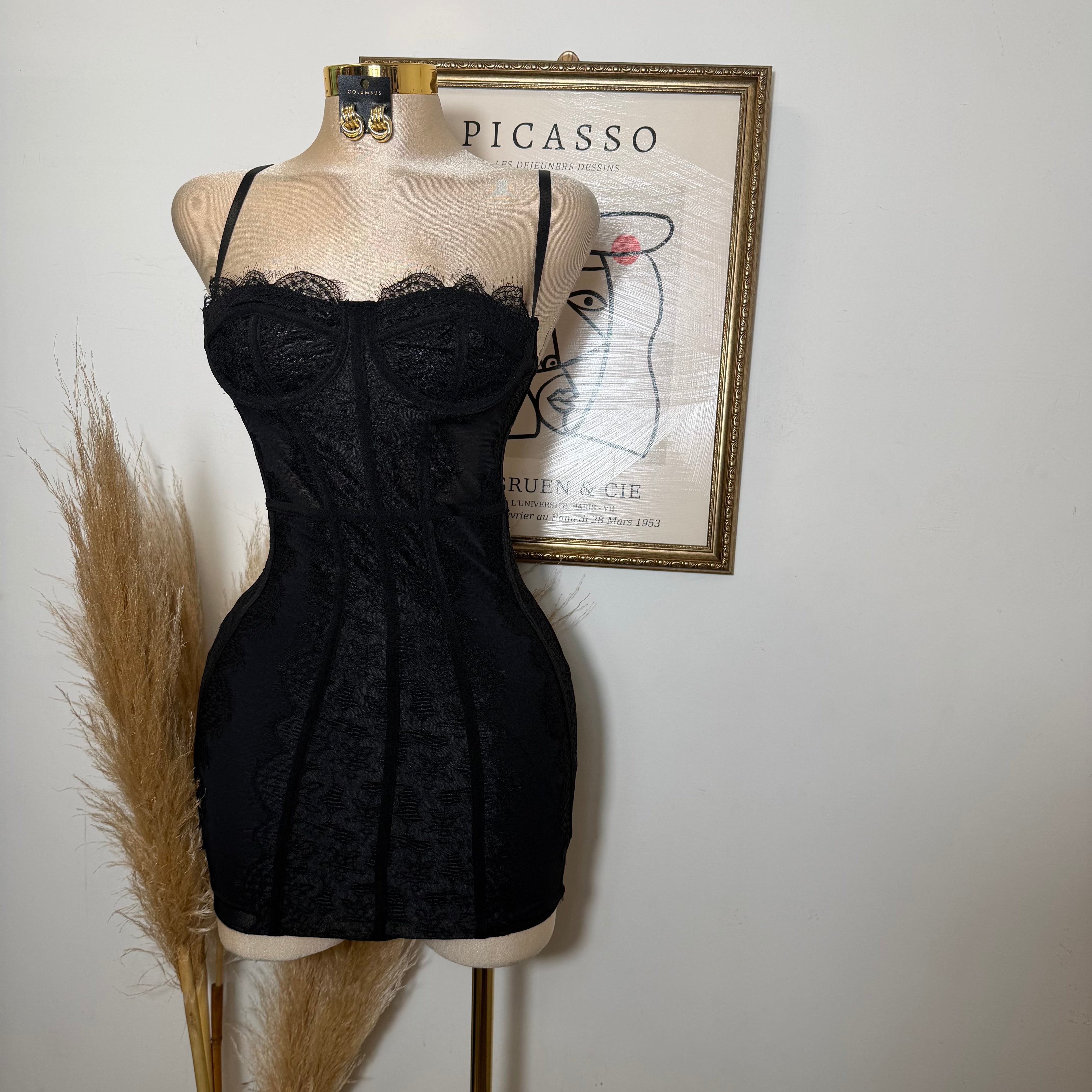lace mesh black dress Dress-Black – M & S FASHION Elegant White Satin Draped The item runs true Asymmertrical Color:Malibu Pink